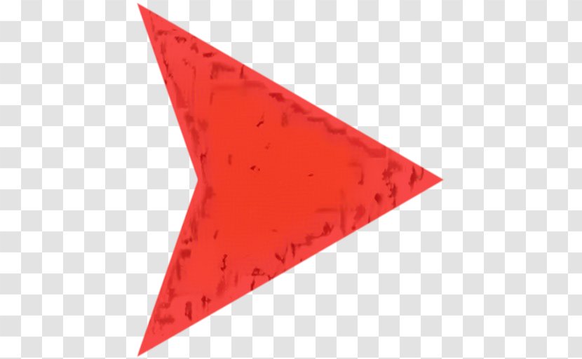 Triangle Background - Red - Cone Transparent PNG
