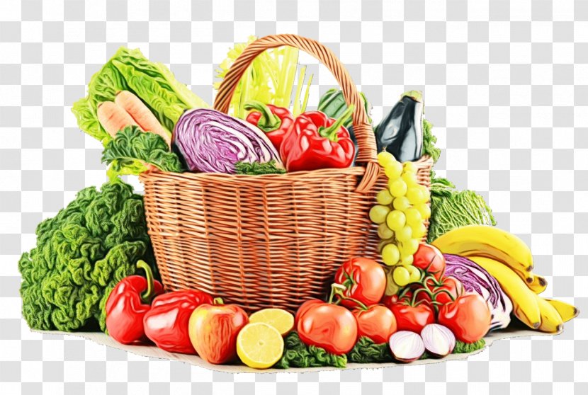 Natural Foods Basket Food Group Vegetable - Whole Vegan Nutrition Transparent PNG