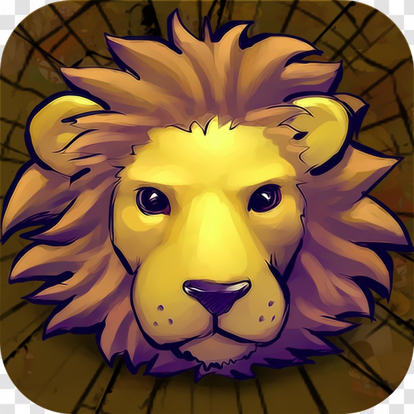 Lion Icon Design - Cat Like Mammal Transparent PNG