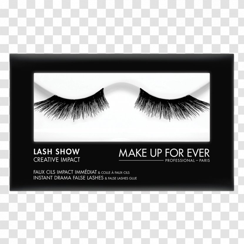 Eyelash Extensions Cosmetics MAKE UP FOR EVER Lash Show False Lashes - Eye Liner - Eyelashes Transparent PNG