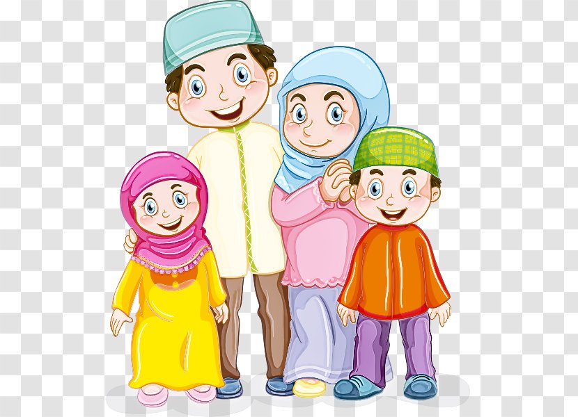Cartoon People Sharing Child Playing With Kids Transparent PNG