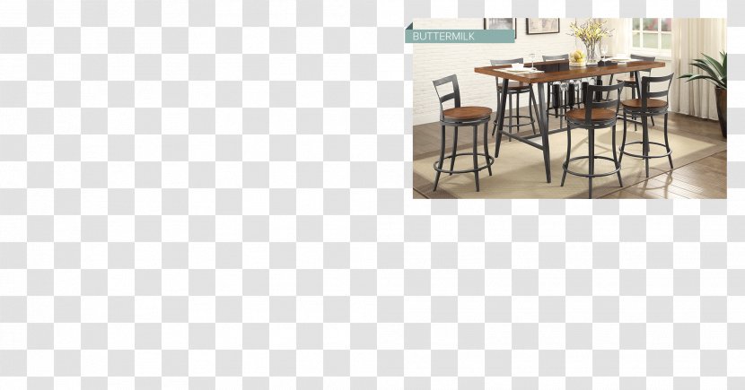 Table Selbyville Chair Dining Room Angle - Rectangle - Furniture Flyer Transparent PNG