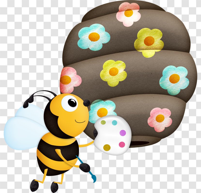 Bee Honeycomb Clip Art - Insect Transparent PNG