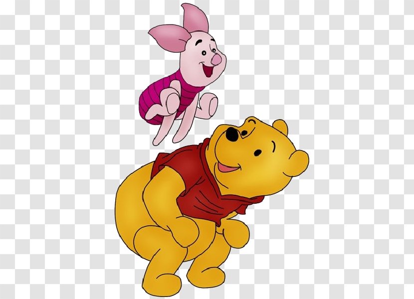 Piglet Winnie-the-Pooh Tigger Eeyore Clip Art - Fictional Character - Winnie The Pooh Transparent PNG