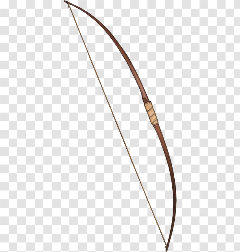 Ranged Weapon Bow And Arrow Line Clothing Accessories - Fashion Accessory Transparent PNG