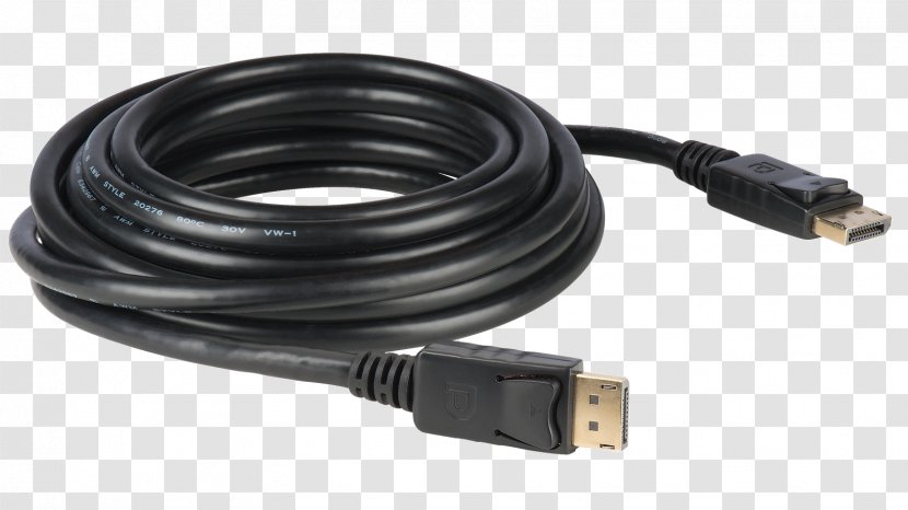 Electrical Cable HDMI Network Cables DisplayPort Structured Cabling - American Wire Gauge - Coil Transparent PNG