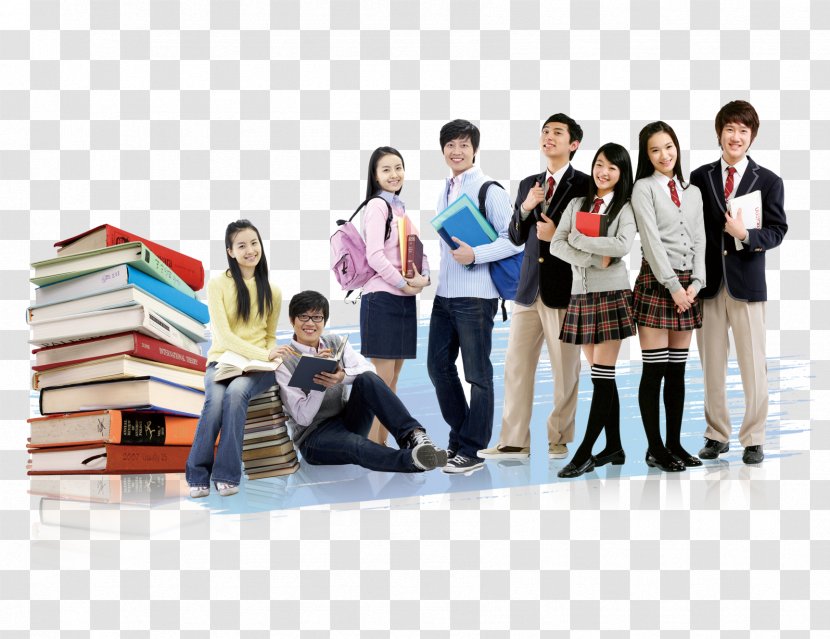 Student High School Learning - People Cram Transparent PNG