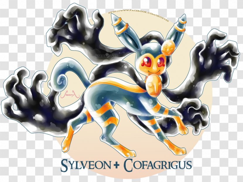 Pokémon Drawing Art Sylveon Lucario - Mythical Creature - Pokemon Showcase Transparent PNG