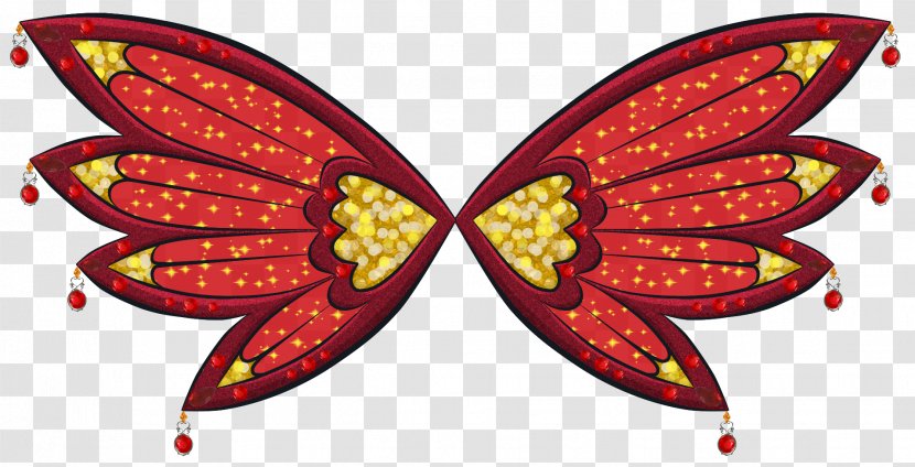Bloom Princess Diaspro Fan Art - Moth - Wings Transparent PNG