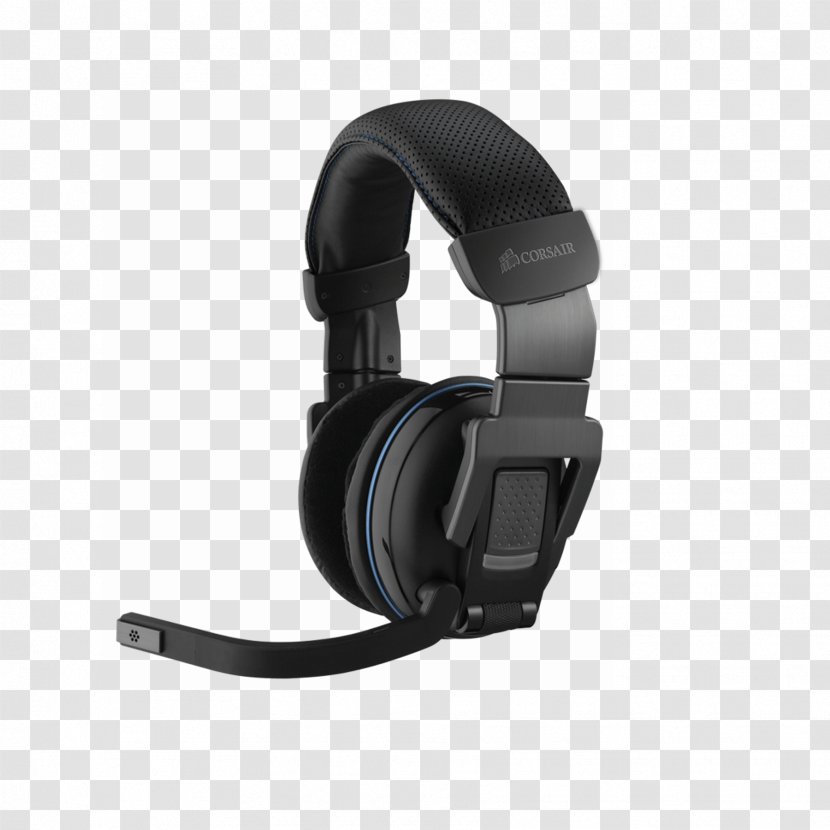 Headset Corsair Components Vengeance 2100 1500 CA-9011124-NA Dolby 7.1 USB Gaming Headphones Transparent PNG