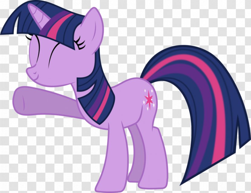 Twilight Sparkle Pony Rainbow Dash Rarity Applejack - Pink - Minimalistic Vector Transparent PNG