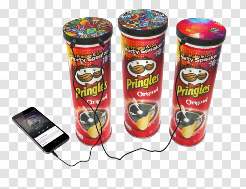 Pringles Potato Chip Loudspeaker Food - Marketing - Philippines Delicacies Transparent PNG