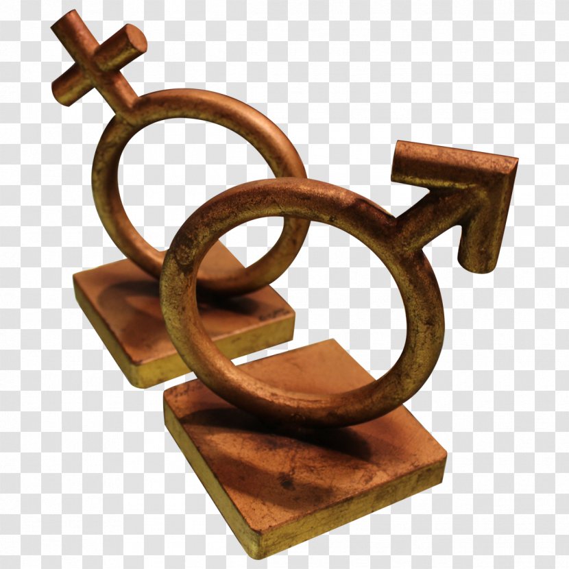Bookend Designer Gender Symbol Furniture - Nonbuilding Structure - Sculpture Transparent PNG