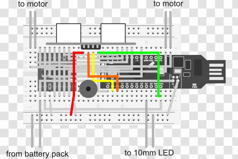 Microcontroller Electrical Network Diagram Electronics Electronic Circuit - Accessory - Wire Obstacle Transparent PNG