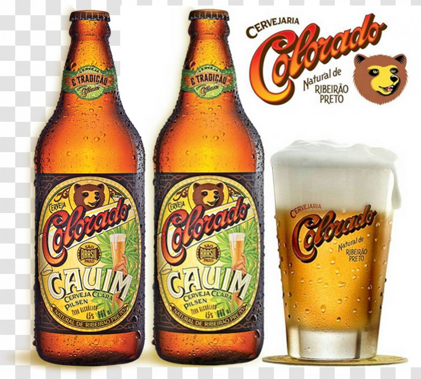 Beer Bottle Drink Cerveja Colorado Cauim Alcoholic Beverages - Lager Transparent PNG