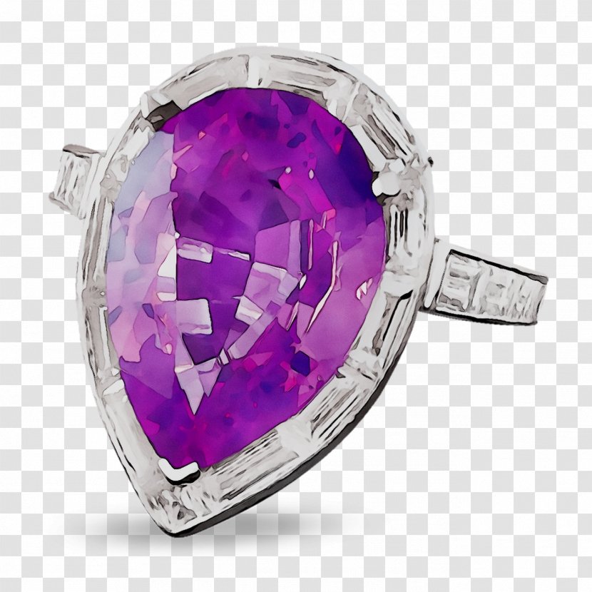 Amethyst Ring Sapphire Jewellery Purple - Body Jewelry Transparent PNG