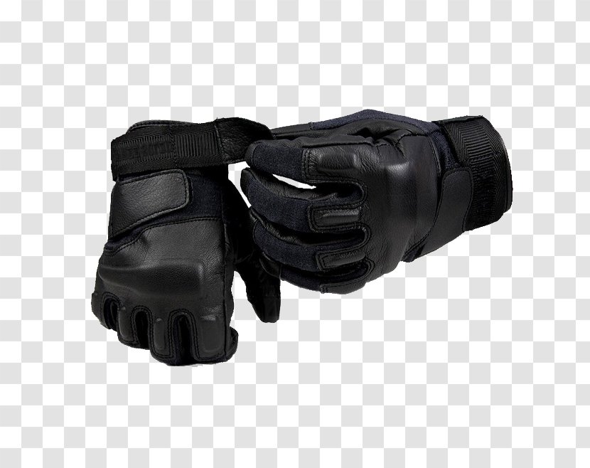 Cut-resistant Gloves Leather Kevlar Police - Cycling Glove - Tactical Blackhawk Transparent PNG