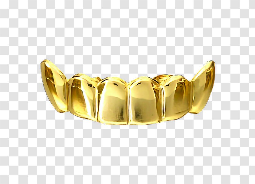 Grill Gold Teeth Human Tooth Clip Art - Mouth Transparent PNG