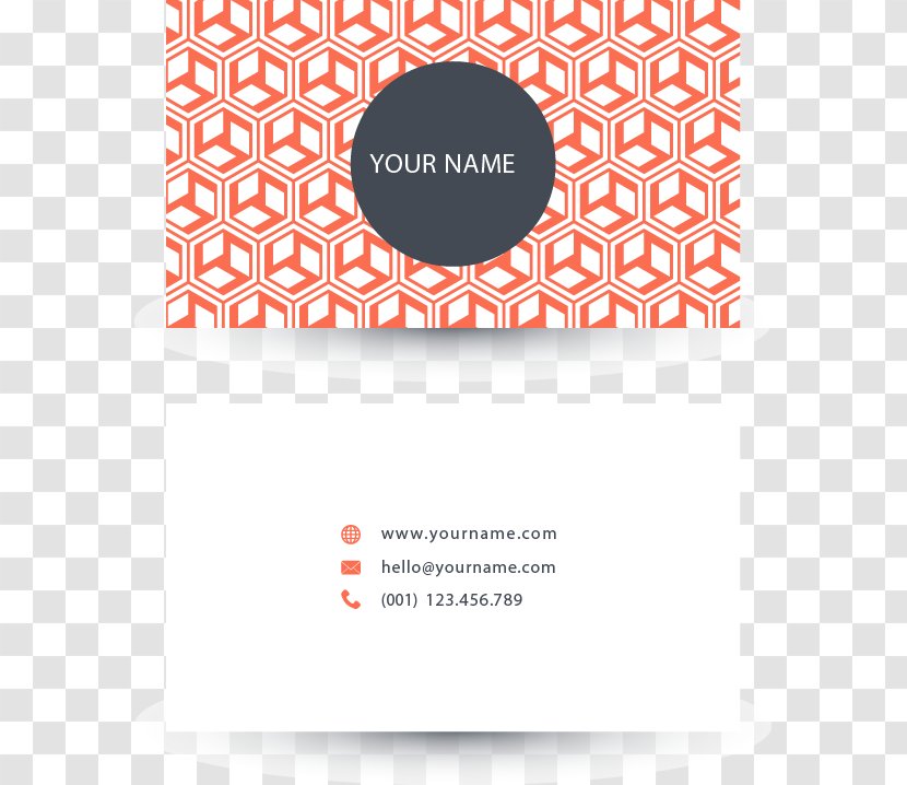 Business Card Geometry Logo - Area - Vector Geometric Cube Transparent PNG