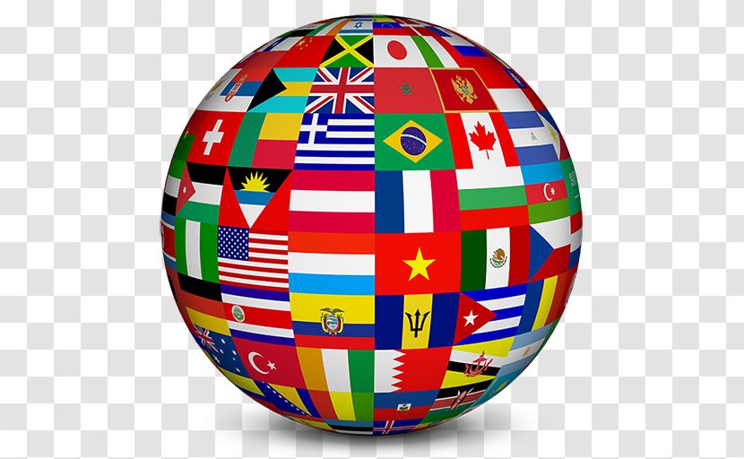 Translation English Language Google Translate Dictionary - Sphere - Flags Of The World Transparent PNG