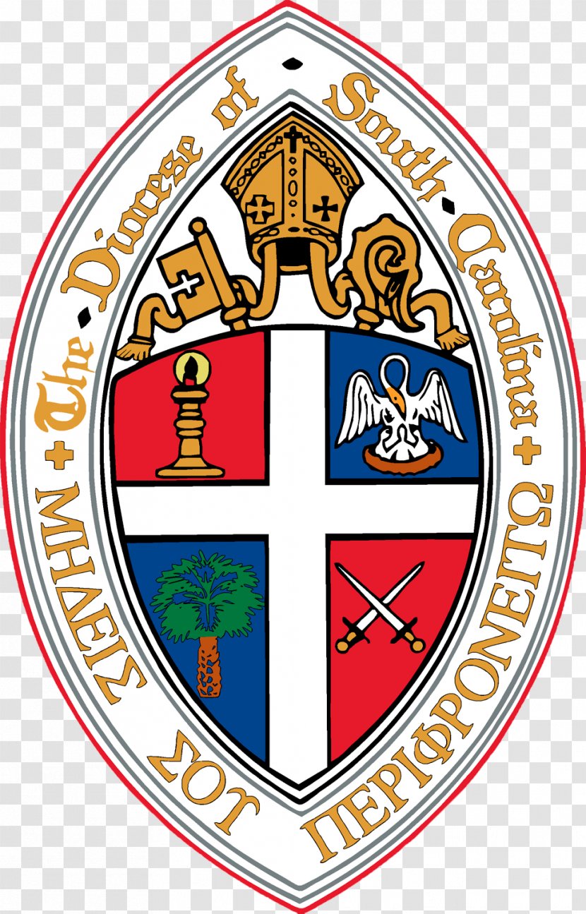 Episcopal Diocese Of South Carolina Holy Cross Church Anglican Jerusalem Anglicanism - Recreation - Badge Transparent PNG
