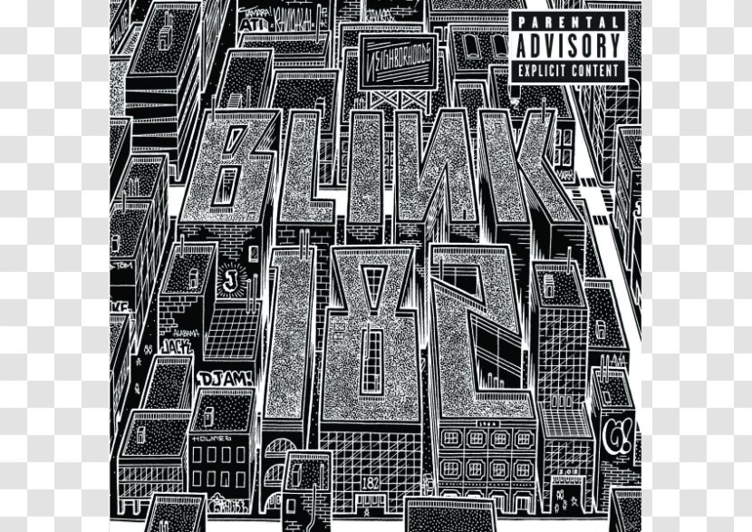 Blink-182 Neighborhoods Phonograph Record Album LP - Tree - Guitar Transparent PNG