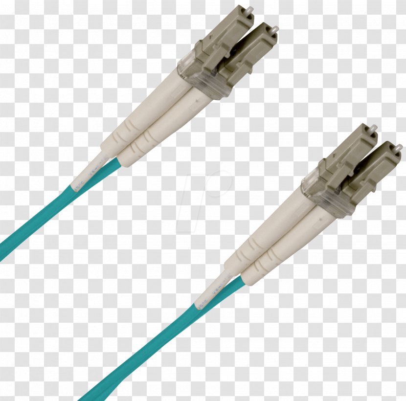 Multi-mode Optical Fiber Serial Cable Electrical Connector TIA/EIA-568 FibreFab - Patch Transparent PNG