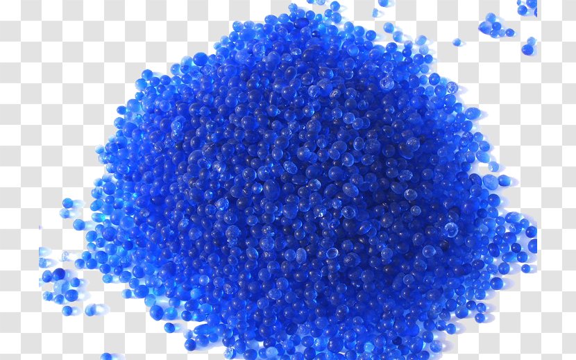 Silica Gel Silicon Dioxide Manufacturing Desiccant - Electric Blue Transparent PNG