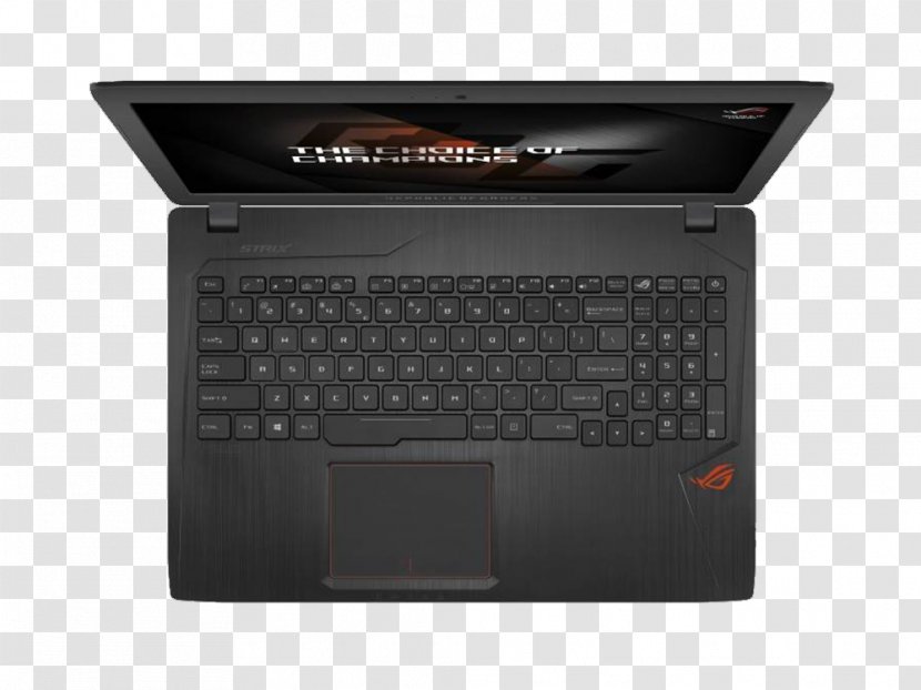 Laptop ASUS ROG Strix GL553 Intel Core I7 - Numeric Keypad - Asus Transparent PNG