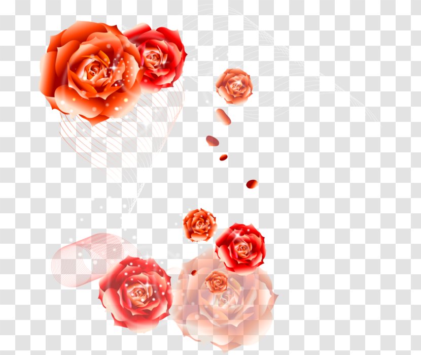 Garden Roses Happy Birthday To You Flower Bouquet Transparent PNG