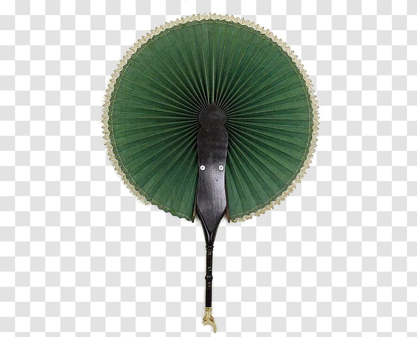 Hand Fan Chinoiserie - Leaf - Chinese Folding Wind Round Transparent PNG
