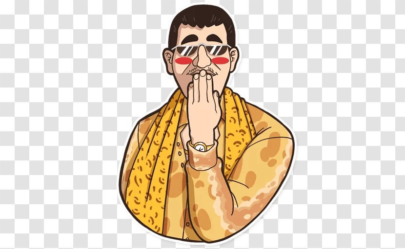 Sticker PPAP Telegram Hannibal Lecter - Penpineappleapplepen - Mass Of Paul Vi Transparent PNG