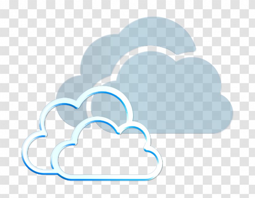Cloud Icon - Text - Heart Meteorological Phenomenon Transparent PNG