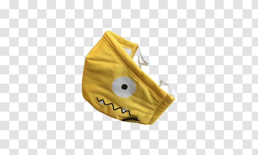Yellow PM 2.5 Blue Pollution Mask - Face - Anti Transparent PNG