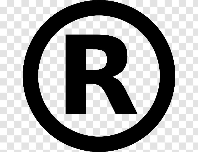 Registered Trademark Symbol Copyright Service Mark Transparent PNG
