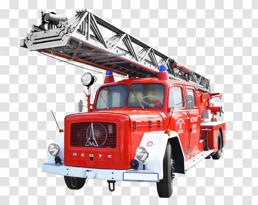 Magirus Fire Engine Firefighter Firefighting Truck - Rescue Transparent PNG