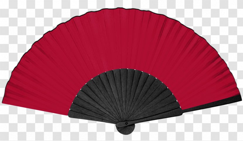 Hand Fan Magenta Maroon - Red - Batik Modern Transparent PNG