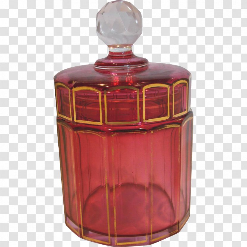 Cranberry Glass Vase Art Vitreous Enamel - Bottle Transparent PNG