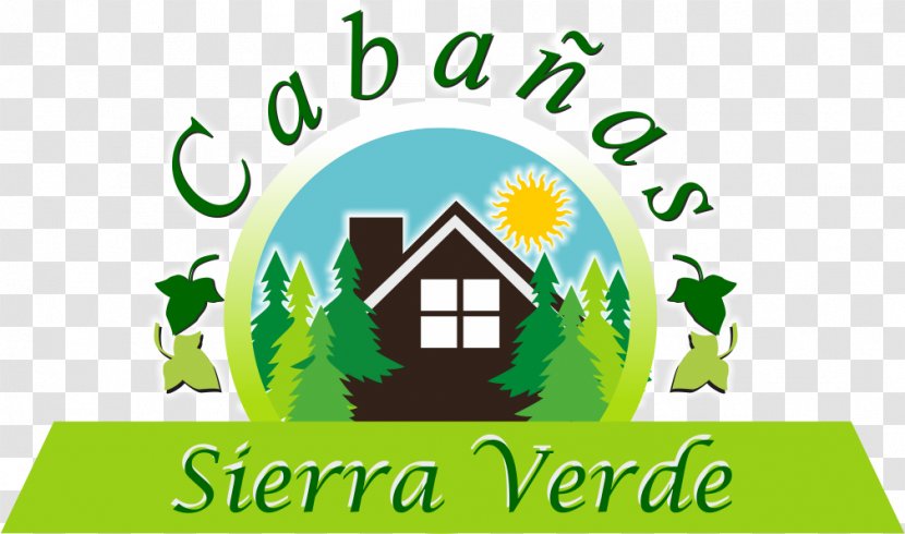 Logo Cabañas Sierra Verde Piedras Encimadas Valley Cabane Brand - Cabana Transparent PNG