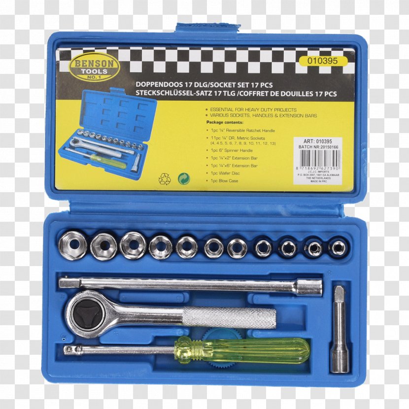 Set Tool Dopsleutel Stanley 66-358 Household Hardware - Partially Ordered Transparent PNG