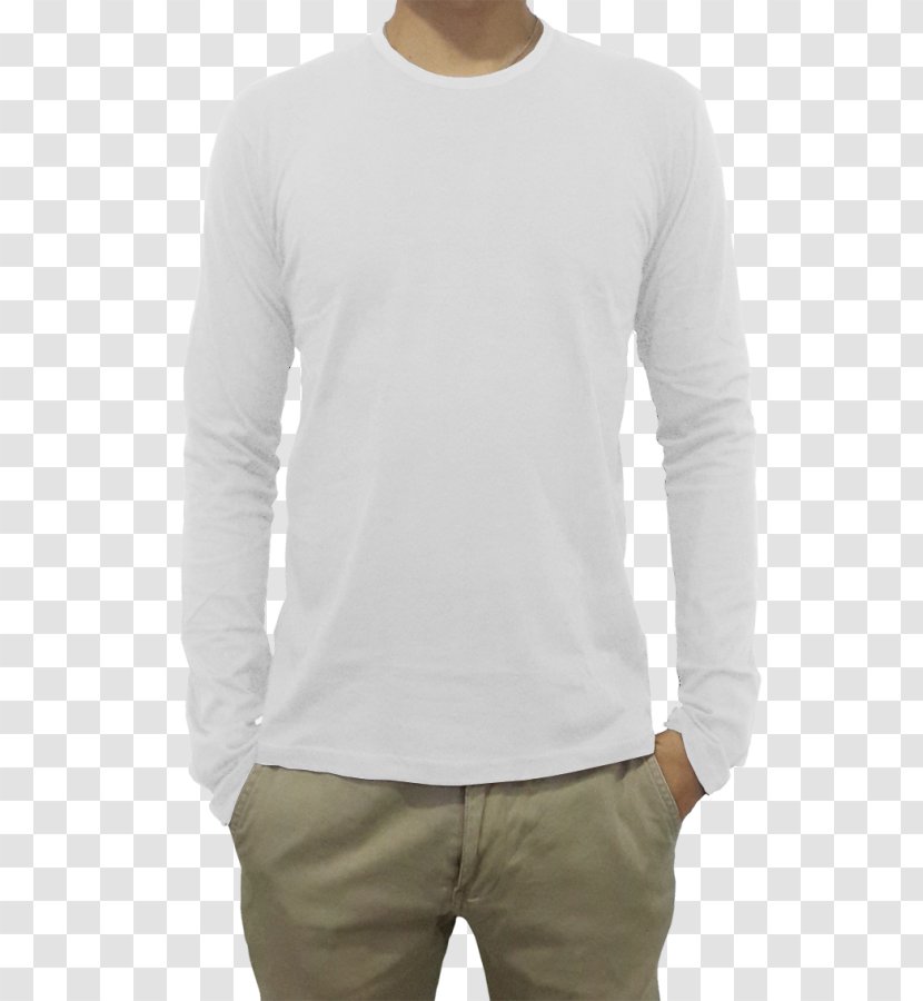 T-shirt White Clothing Raglan Sleeve Distro - Kaos Putih Transparent PNG