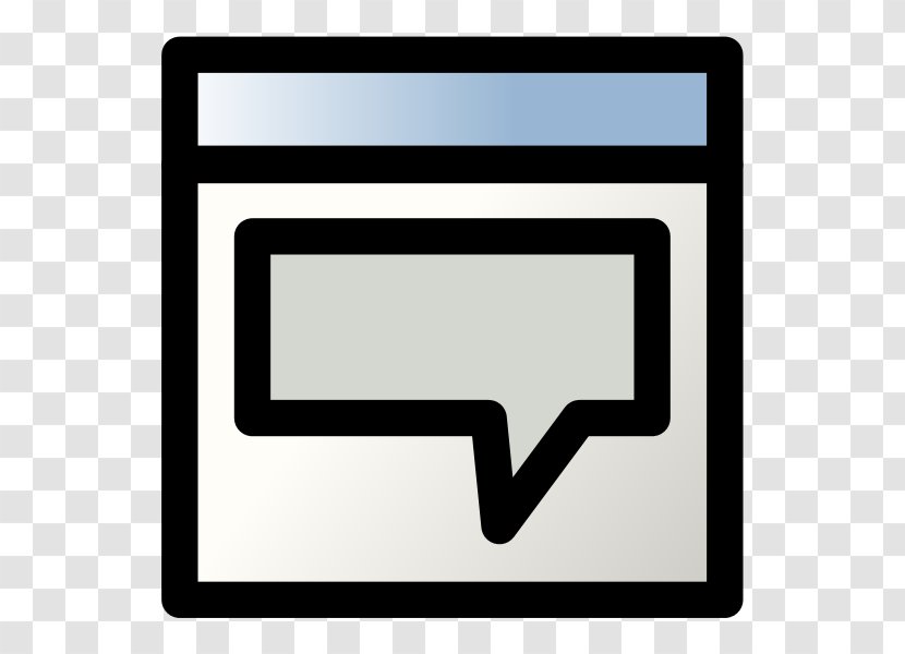 Line Brand Technology Angle - Dialog Box Transparent PNG