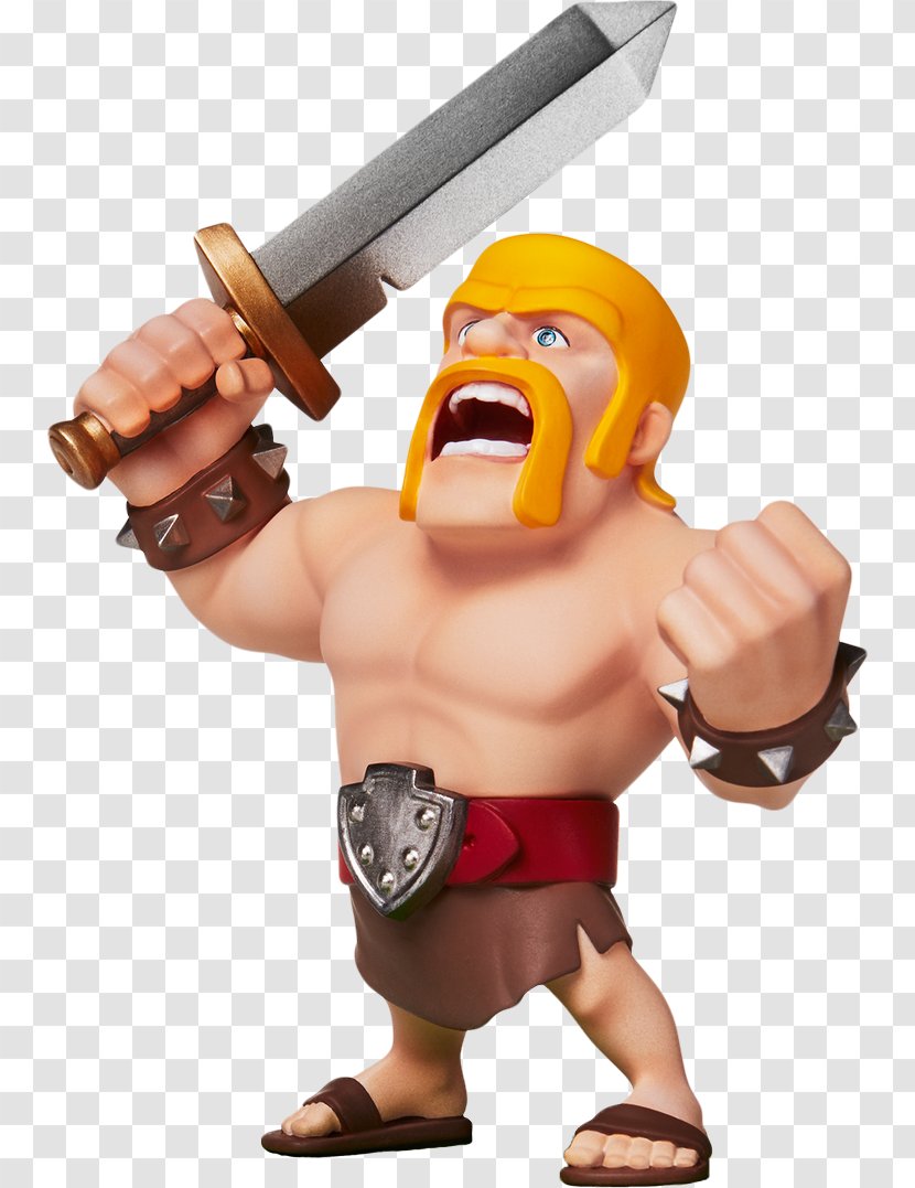 Clash Royale Of Clans Supercell Barbarian Video Games Transparent PNG