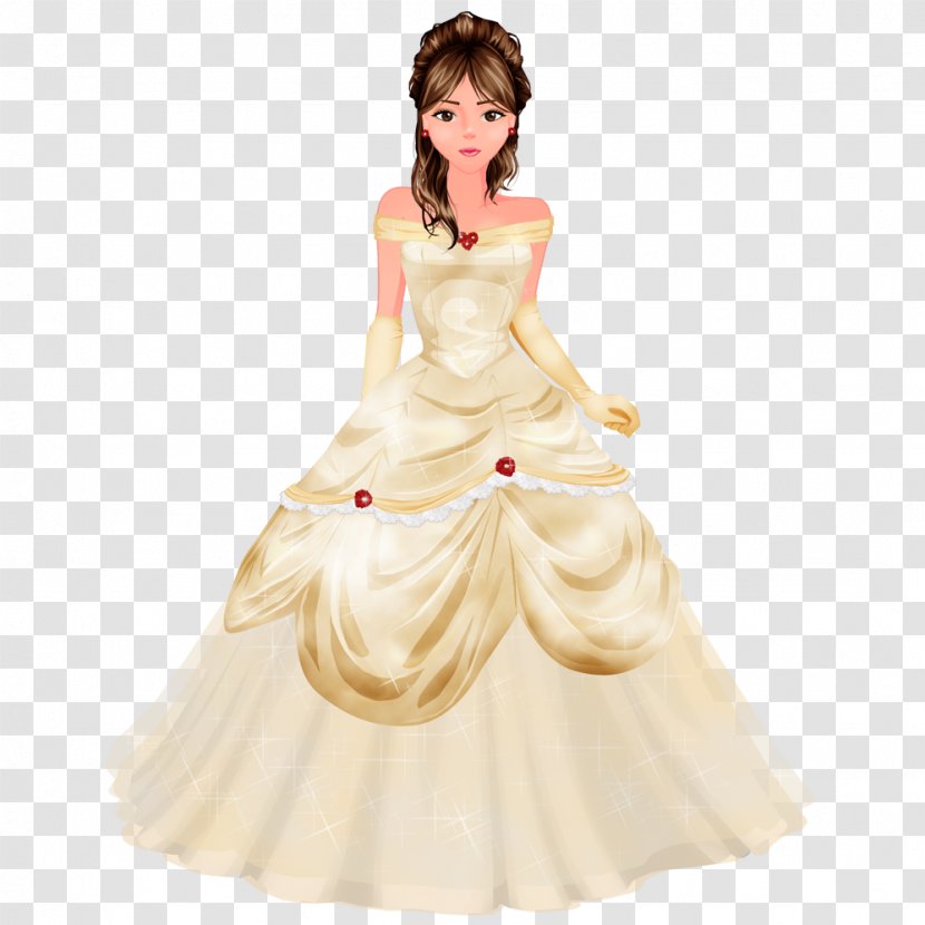 Wedding Dress Party Gown - Bride Transparent PNG