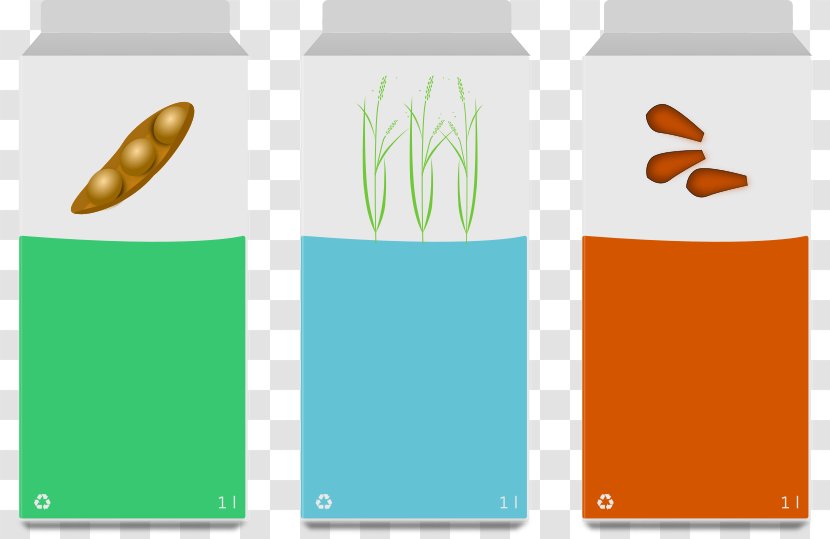 Almond Milk Soy Plant Clip Art - Rice - Cliparts Transparent PNG