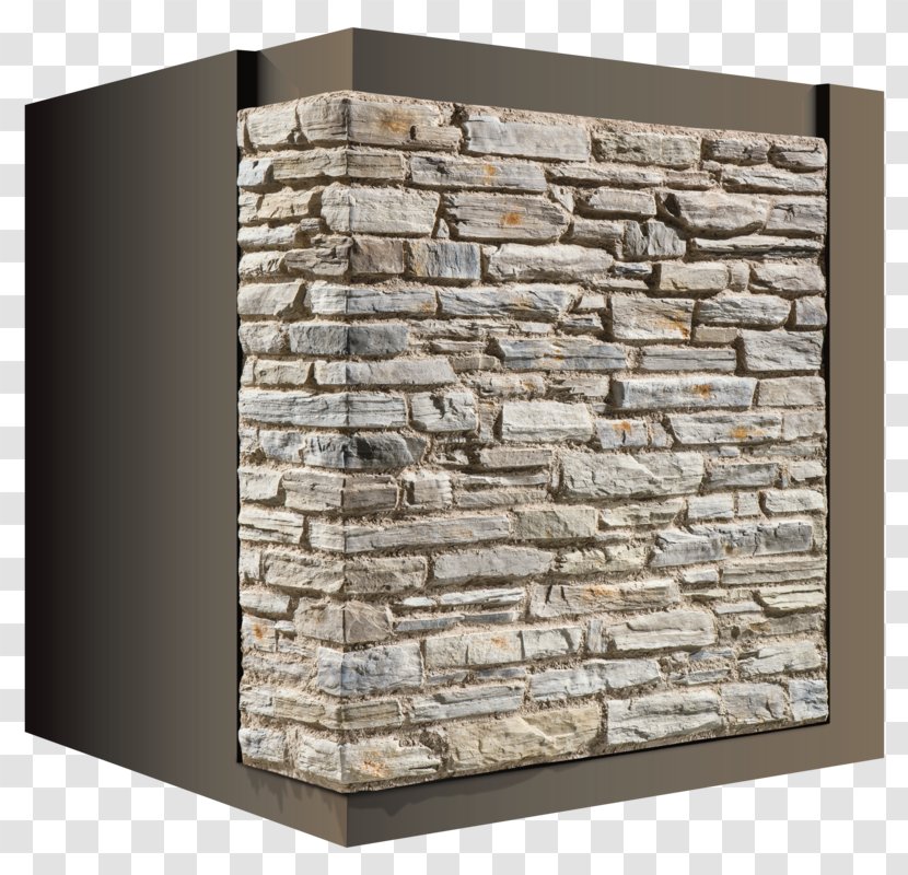Stone Wall Masonry Facade Length - Coarse Grains Transparent PNG
