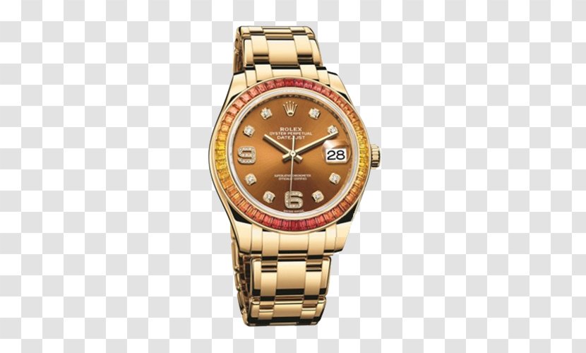 Rolex Datejust Daytona Watch Bezel - Accessory - Ladies Automatic Mechanical Watches Transparent PNG