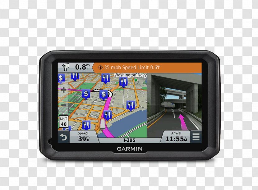GPS Navigation Systems Car Garmin Dēzl 770 Truck Automotive System - Gps Transparent PNG