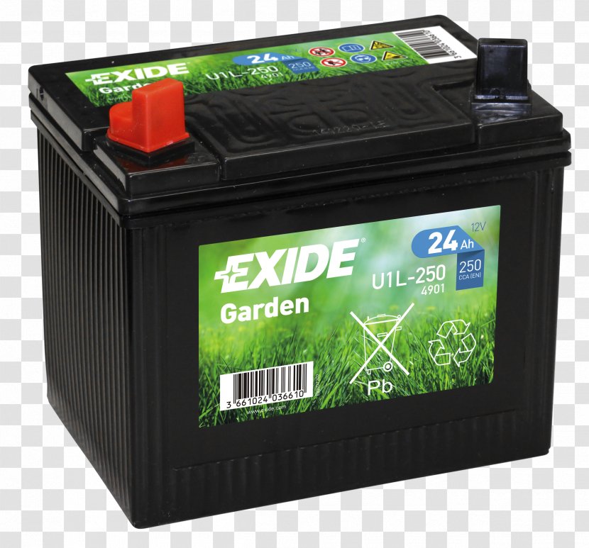 Exide Industries Lawn Mowers Battery John Deere Tractor - Volt Transparent PNG