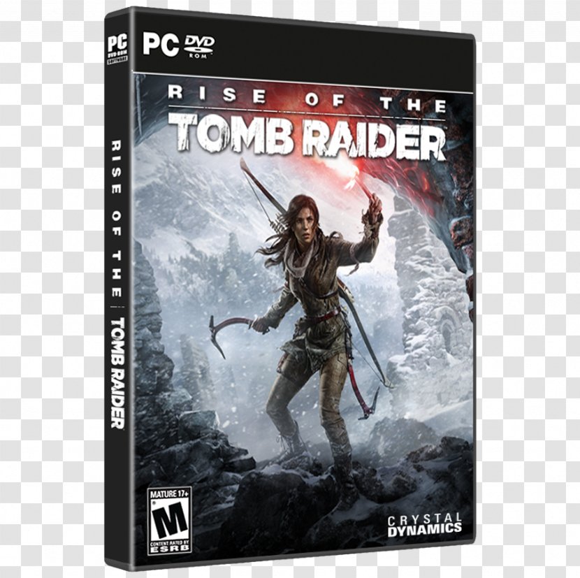 Rise Of The Tomb Raider Xbox 360 Shadow Video Game - Software - Concert Audience Transparent PNG